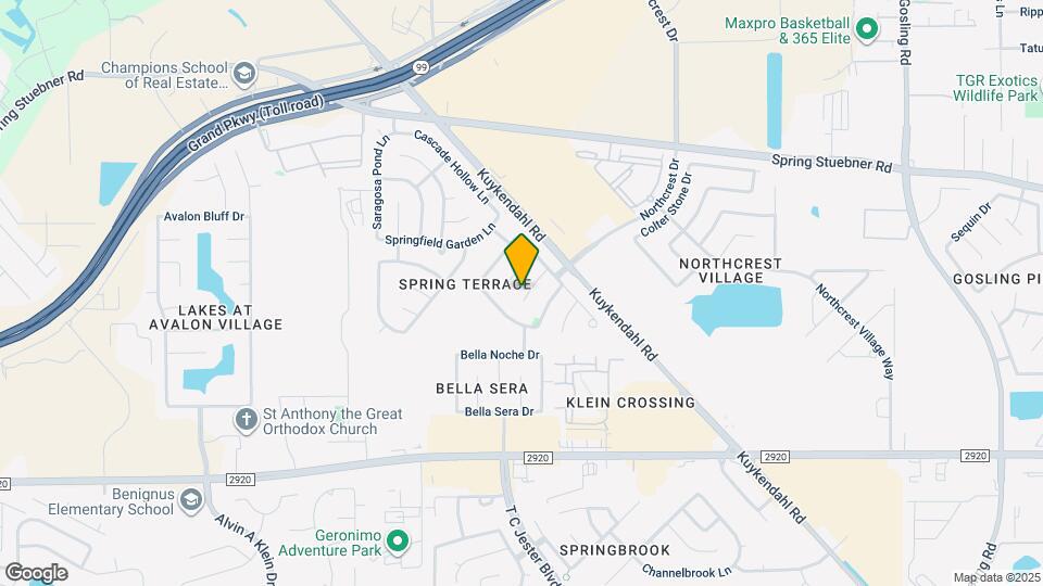 6706 Lindale Manor Ct Map and Location Details