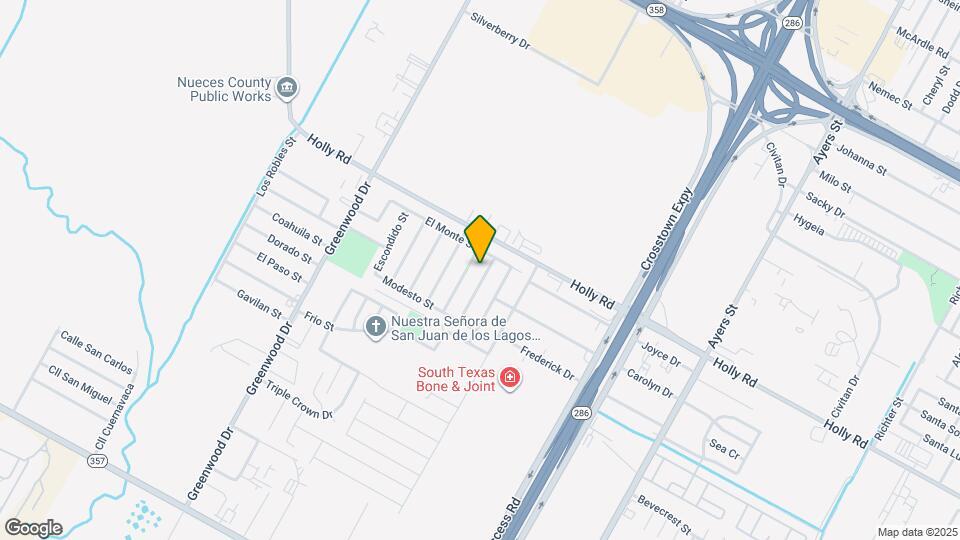 5613 Arboleda Ln Map and Location Details