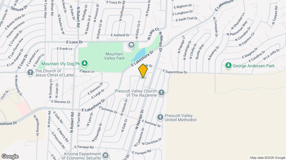 3912 N Taylor Dr Map and Location Details