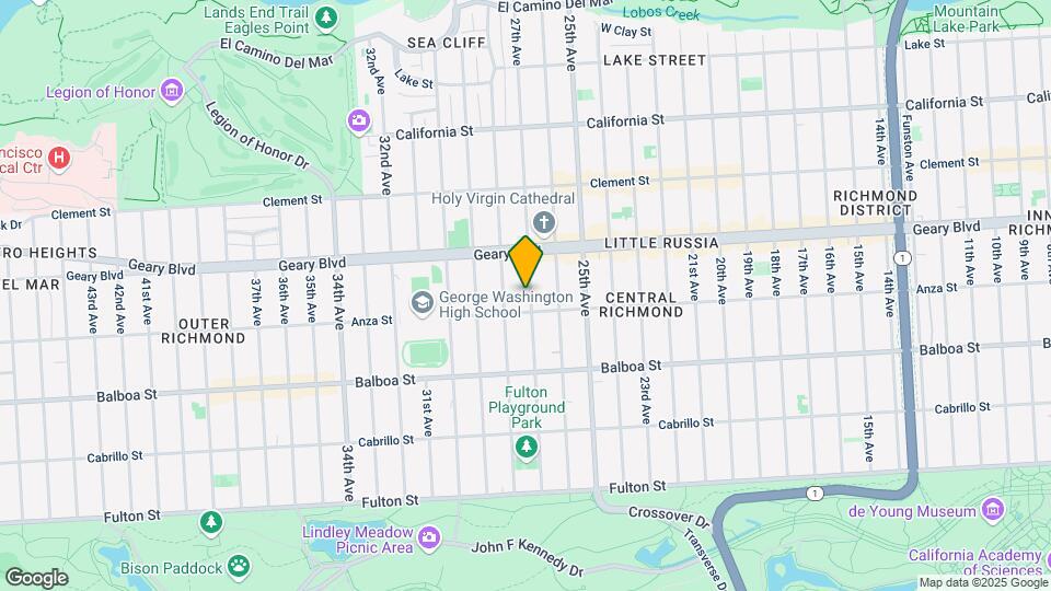 575 27th Ave, Unit 575 Mapa y Detalles de la Ubicación