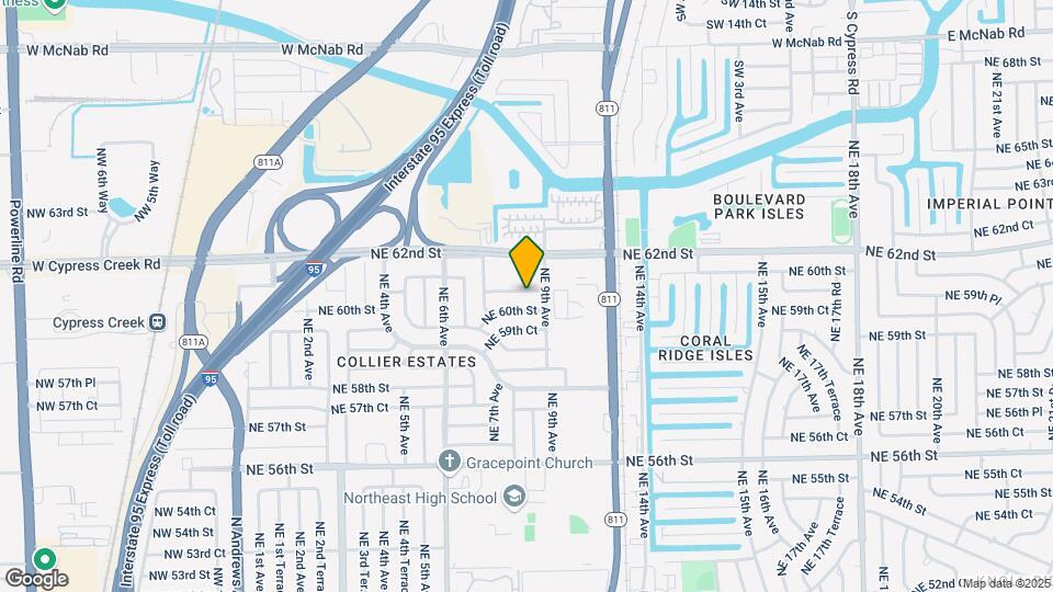 820 NE 61st St, Unit A1 Map and Location Details
