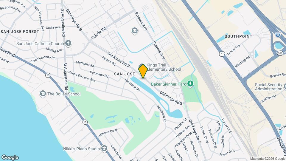 7464 Old Kings Rd S Mapa y Detalles de la Ubicación