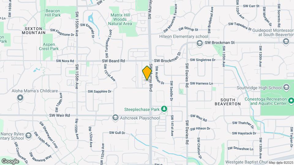 9540 SW 146th Ter, Unit T-7 Map and Location Details