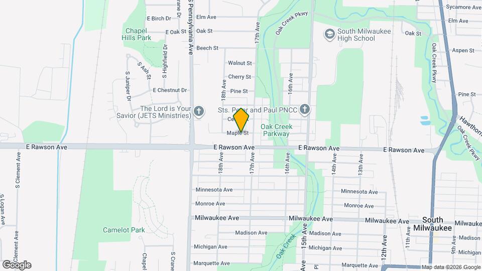 1713 Maple St, Unit #2 Mapa y Detalles de la Ubicación