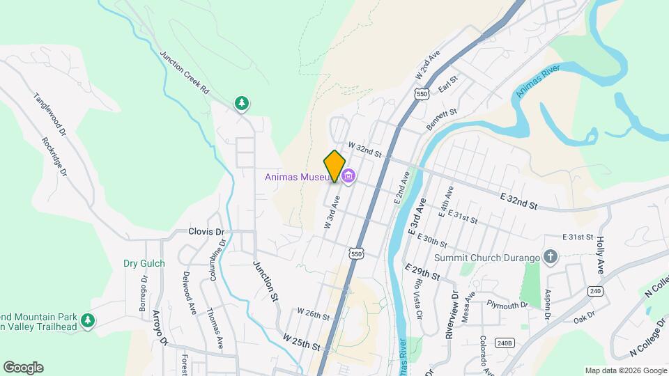 3041 W 3rd Ave Mapa y Detalles de la Ubicación