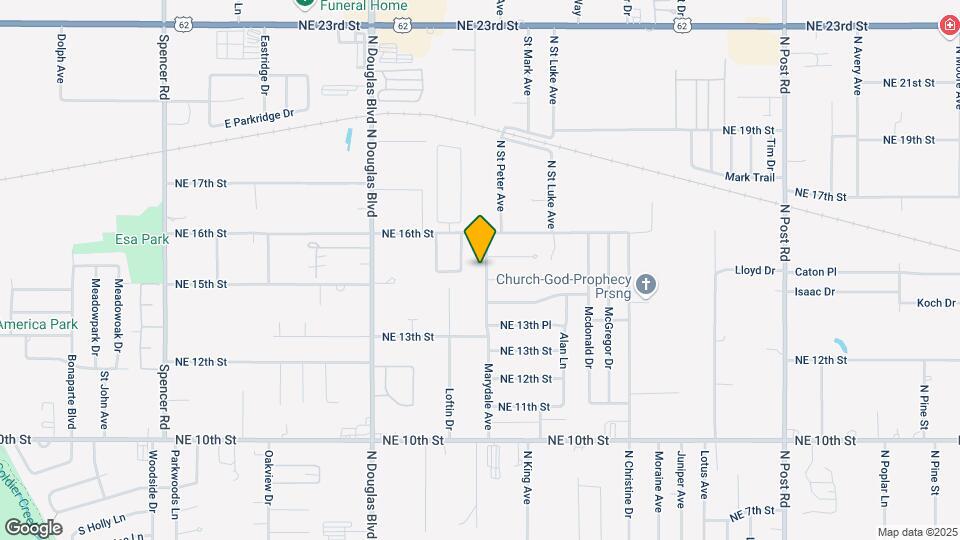 1525 Marydale Ave Map and Location Details
