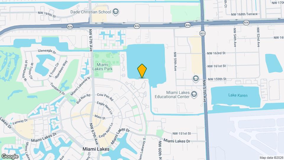 15539 Miami Lakeway N Map and Location Details