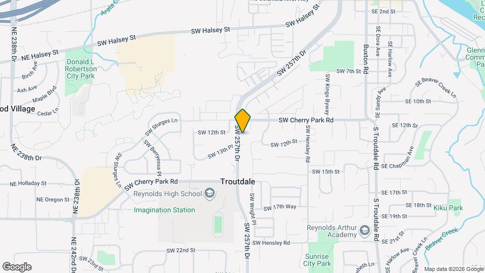 1202 SW 257th Dr Map and Location Details