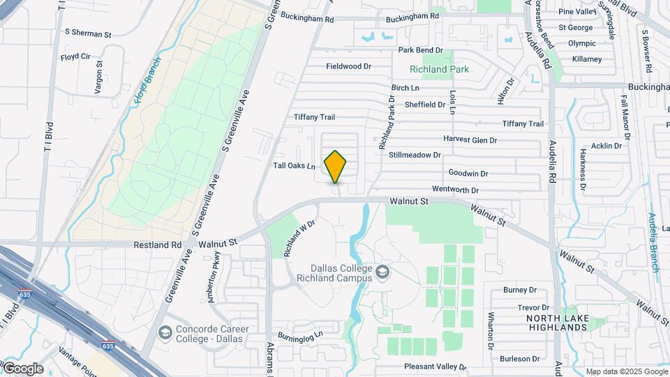 1236 Richland Oaks Dr Map and Location Details