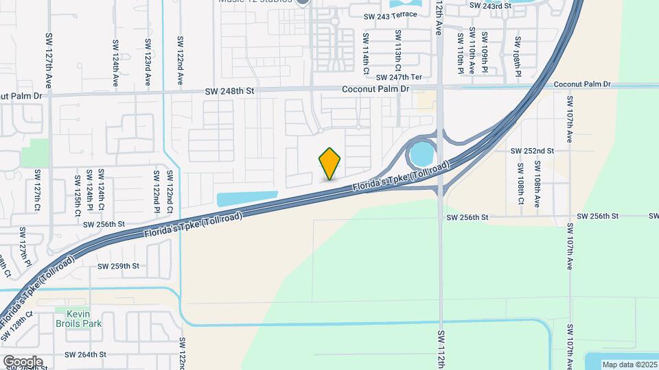 11562 SW 254th St Map and Location Details