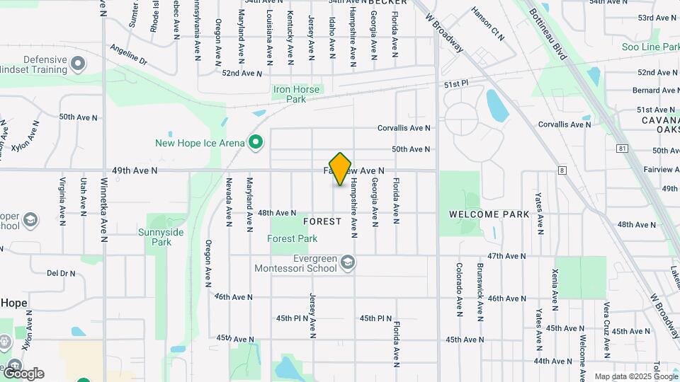 4826 Idaho Ave N Mapa y Detalles de la Ubicación