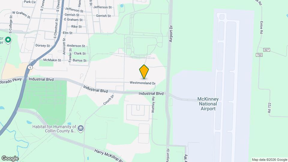 1227 Westmoreland Dr Map and Location Details