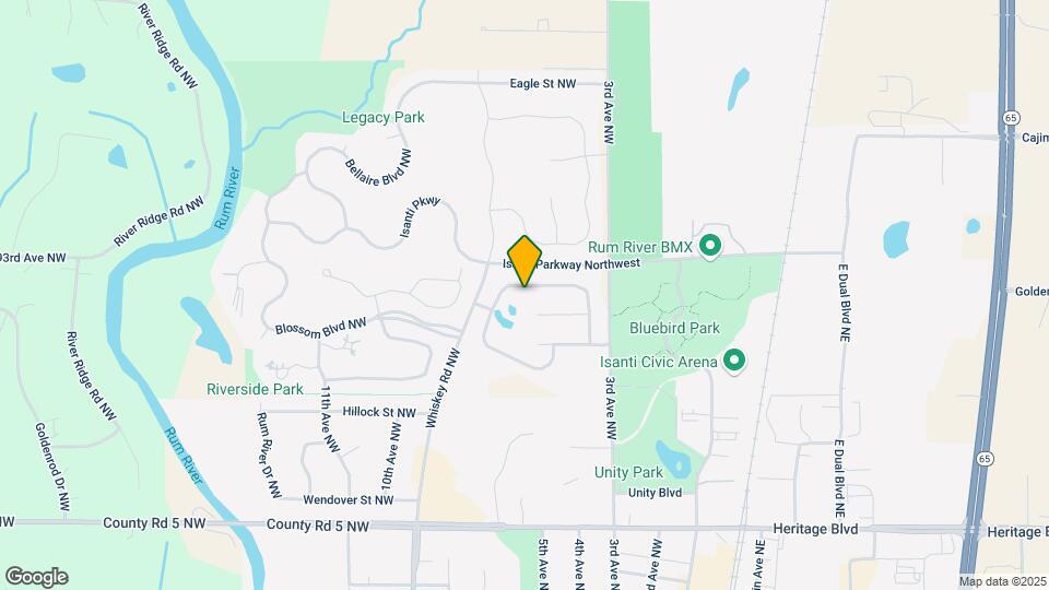 760 Park Brook Rd NW Map and Location Details