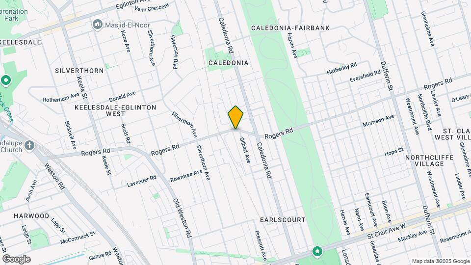 345 Rogers Rd Map and Location Details