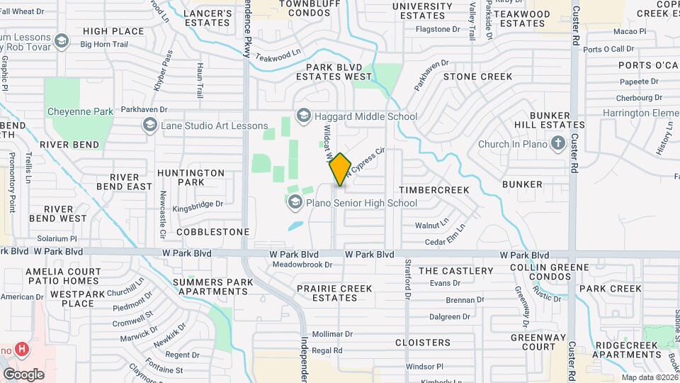 2744 S Cypress Cir Map and Location Details