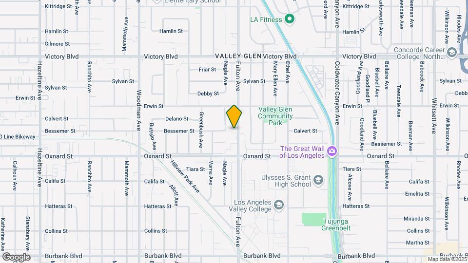 6061 Fulton Ave, Unit 1 Map and Location Details