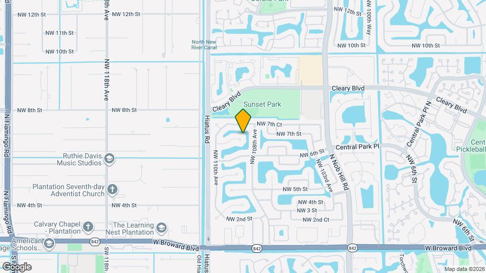 10901 NW 6th Ct Mapa y Detalles de la Ubicación