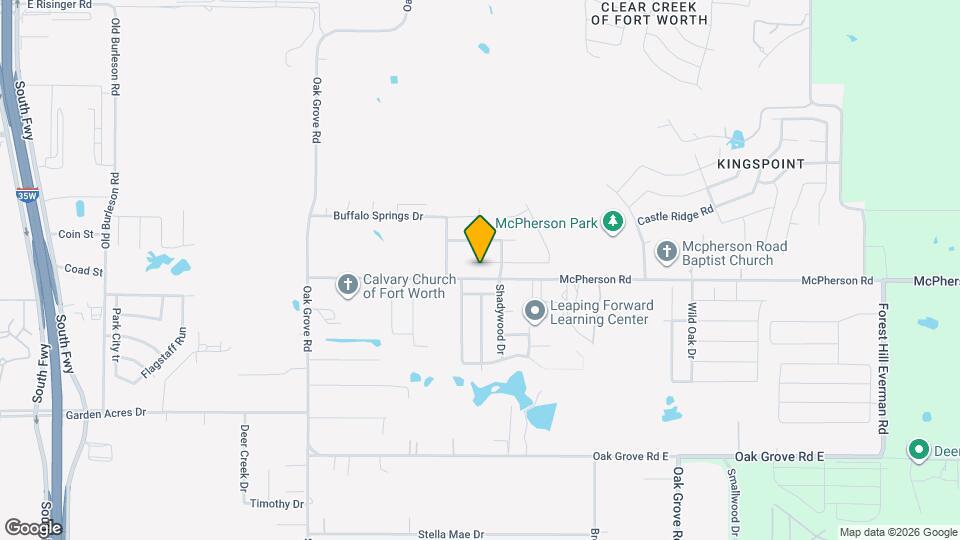 1020 Trinidad Dr Map and Location Details