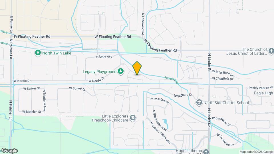 5668 W Stadium Ln Map and Location Details