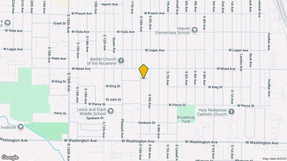 1513 S 10th Ave Mapa y Detalles de la Ubicación