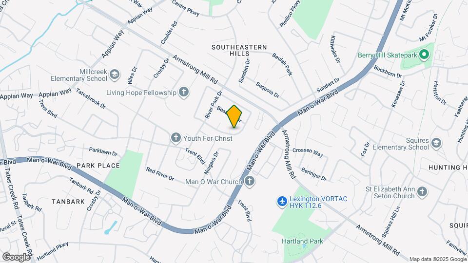 1504 Thames Dr Map and Location Details