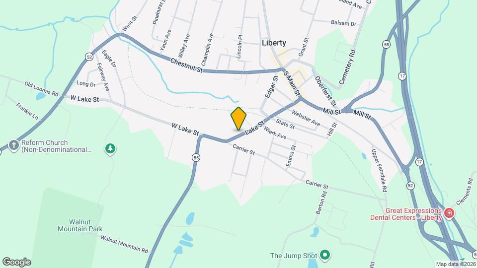 133 Lake St Mapa y Detalles de la Ubicación