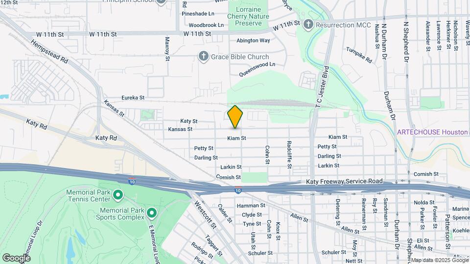 5711 Kansas St Map and Location Details