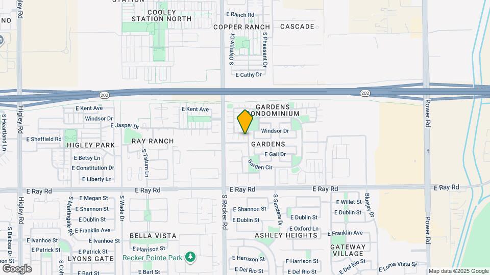 4075 E Windsor Dr Map and Location Details