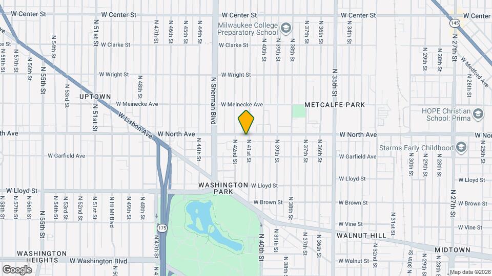 2251 N 41st St Map and Location Details