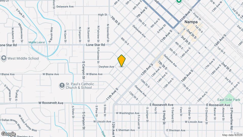 1015 10th Ave S Map and Location Details