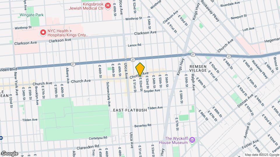 370 E 52nd St Map and Location Details