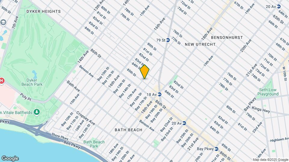 1701-1709 85th St Map and Location Details