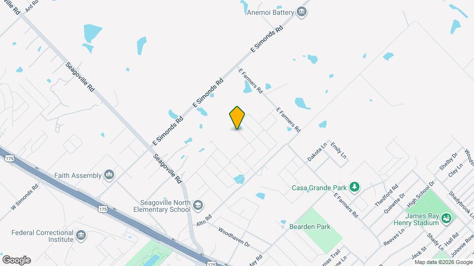 2037 Delta Downs Dr Map and Location Details