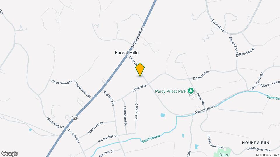 1941 Otter Creek Rd Map and Location Details