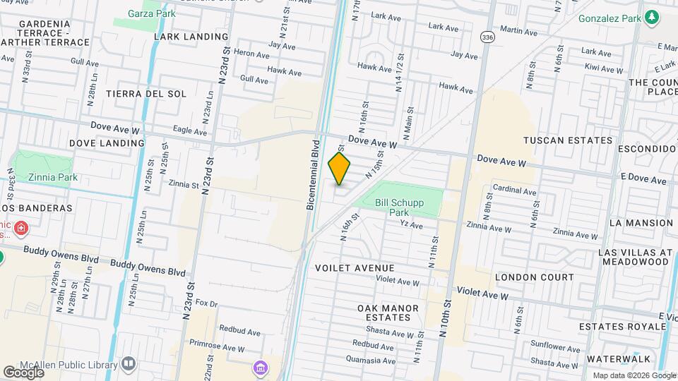 1604 Avocet Ave W Map and Location Details