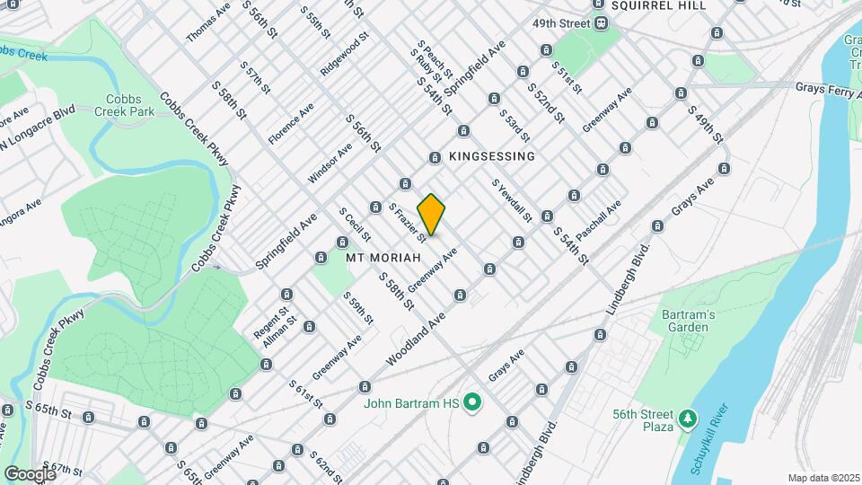 2035 S Frazier St Map and Location Details