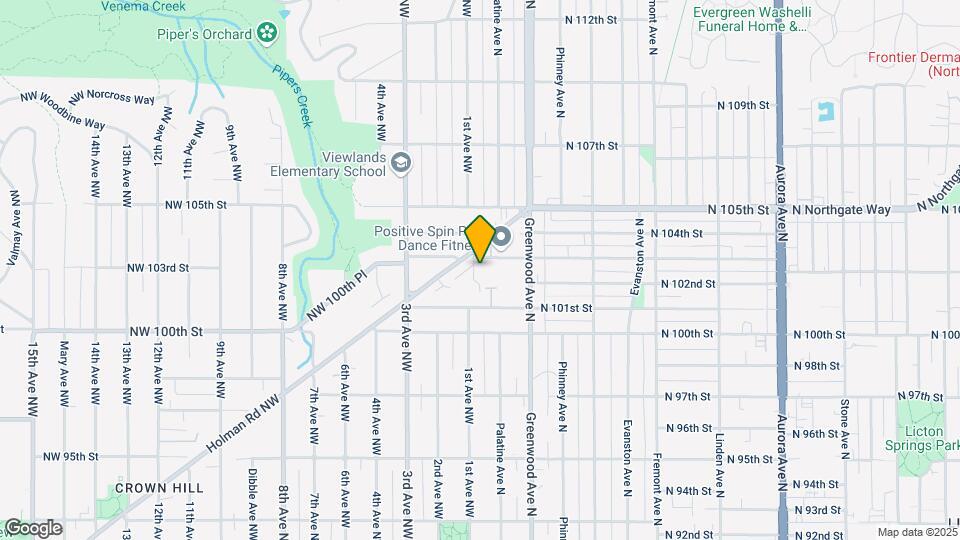 10214 1st Ave NW Map and Location Details
