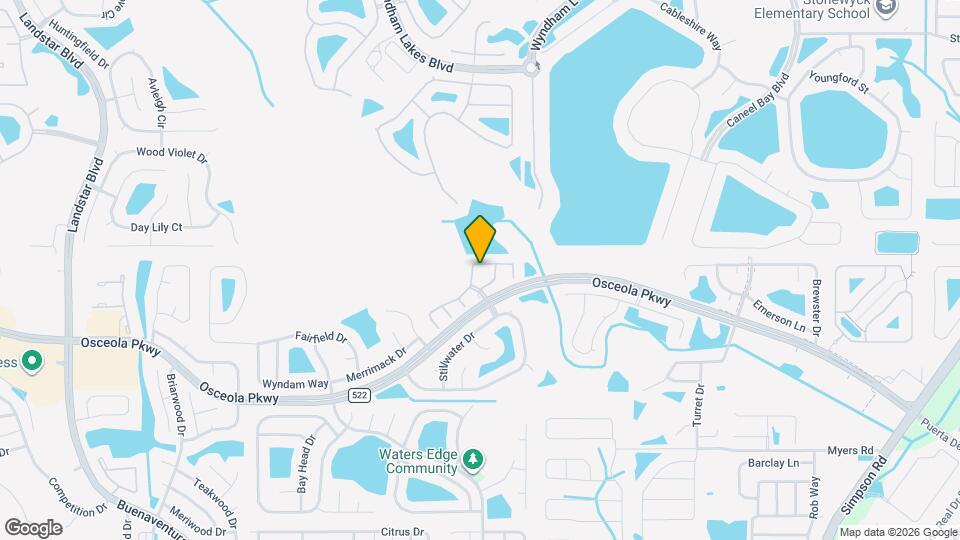 3299 Sandy Shore Ln Map and Location Details