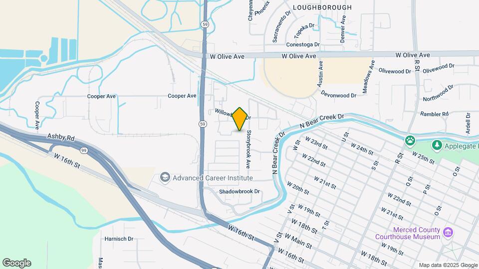 1674 Willowbrook Dr Map and Location Details