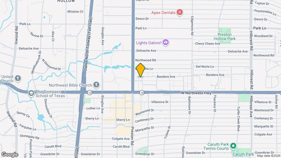 6117 Bandera Ave Map and Location Details