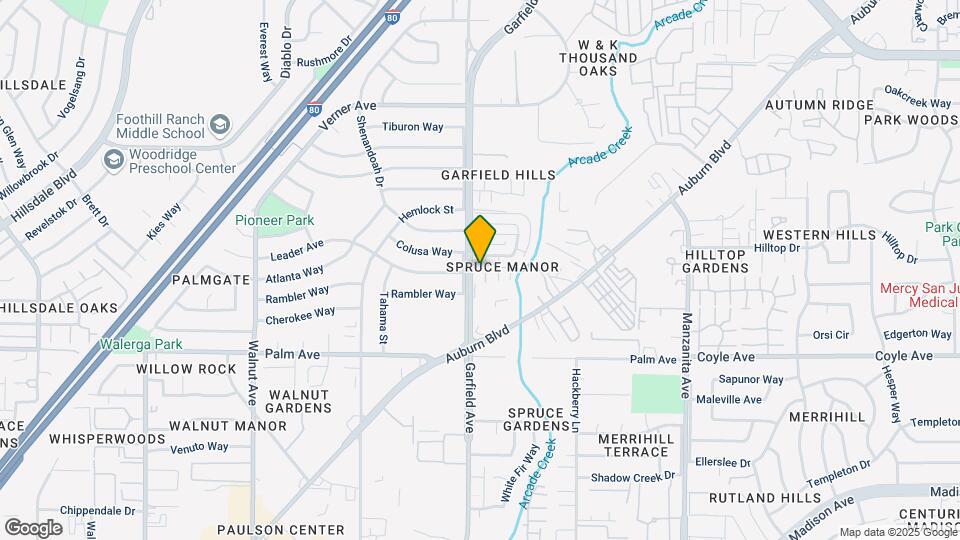 5744 Garfield Ave Map and Location Details