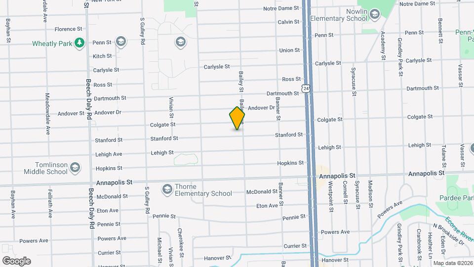 24620 Stanford St Mapa y Detalles de la Ubicación