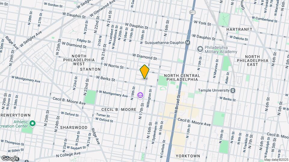 1914 N 17th St Mapa y Detalles de la Ubicación