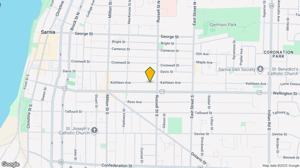 207 Kathleen Ave Map and Location Details