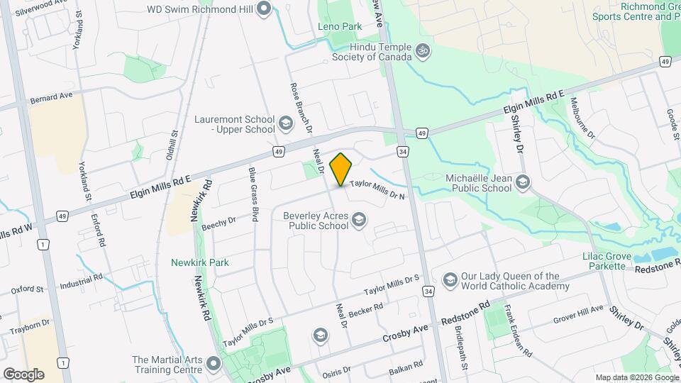 378 Marybay Crescent Map and Location Details