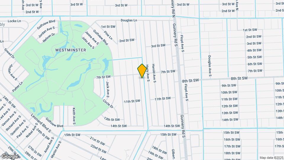 709 Hightower Ave S Map and Location Details