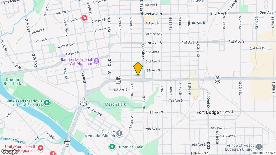 1422 5th Ave N Map and Location Details