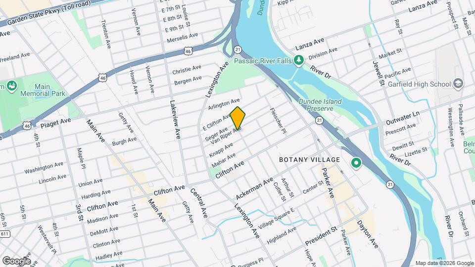 115 Van Riper Ave Mapa y Detalles de la Ubicación