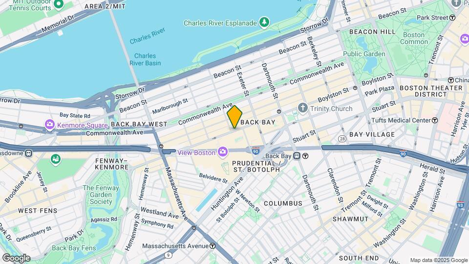 770 Boylston St Map and Location Details