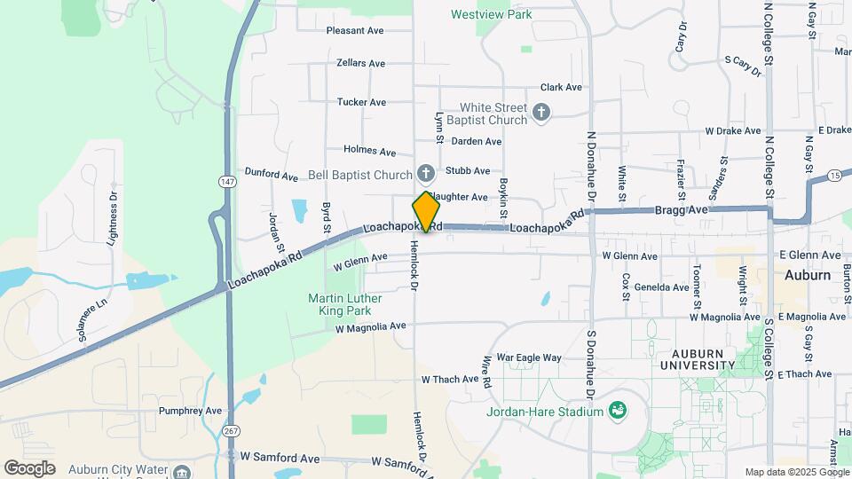 836 W Glenn Ave Mapa y Detalles de la Ubicación